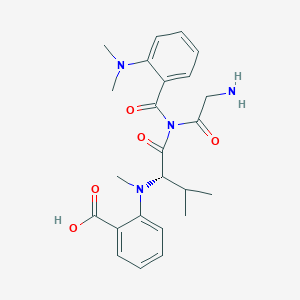 molecular formula C24H30N4O5 B018916 Viridic acid CAS No. 106283-19-6