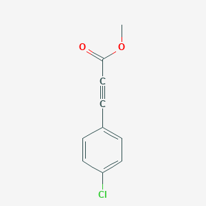 molecular formula C10H7ClO2 B189161 methyl 3-(4-chlorophenyl)propiolate CAS No. 7515-18-6