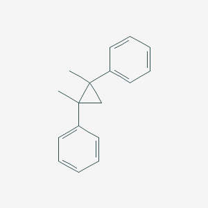 (1,2-Dimethyl-2-phenylcyclopropyl)benzene