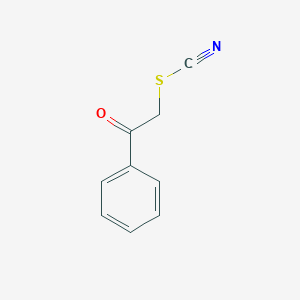 molecular formula C9H7NOS B189169 Phenacyl thiocyanate CAS No. 5399-30-4