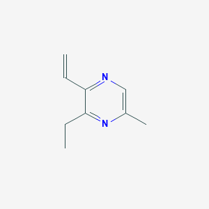 molecular formula C9H12N2 B018917 2-Ethenyl-3-ethyl-5-methylpyrazine CAS No. 181589-32-2