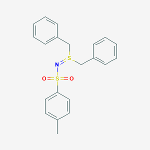 molecular formula C21H21NO2S2 B189190 Tosyliminodibenzylsulfur(IV) CAS No. 3249-66-9