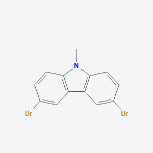 molecular formula C13H9Br2N B189192 3,6-dibromo-9-methyl-9H-carbazole CAS No. 58246-82-5