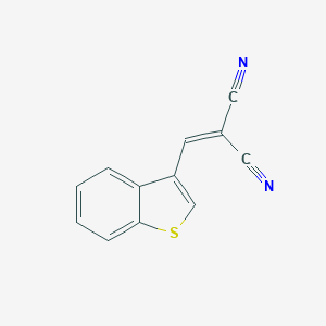 (1-Benzothiophen-3-ylmethylidene)propanedinitrile