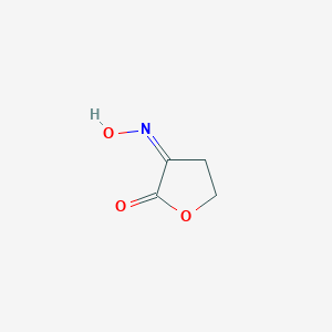 molecular formula C4H5NO3 B189218 (3Z)-3-hydroxyiminooxolan-2-one CAS No. 5400-68-0