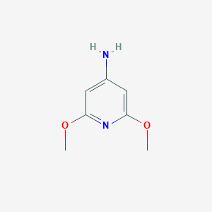 molecular formula C7H10N2O2 B189221 2,6-Dimethoxypyridin-4-amine CAS No. 17325-39-2