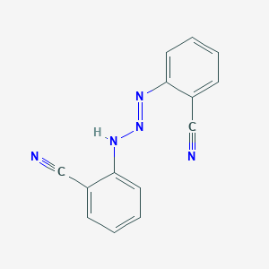 2-[2-(2-Cyanophenyl)iminohydrazinyl]benzonitrile