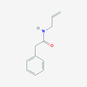 molecular formula C11H13NO B189226 2-phenyl-N-prop-2-enylacetamide CAS No. 30160-48-6