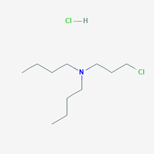 molecular formula C11H25Cl2N B189245 N-Butyl-N-(3-chloropropyl)butan-1-amine hydrochloride CAS No. 115555-77-6
