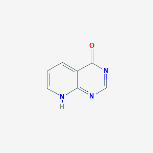 molecular formula C7H5N3O B189246 Pyrido[2,3-d]pyrimidin-4(1H)-one CAS No. 24410-19-3