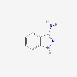 molecular formula C7H7N3 B189251 1H-Indazol-3-amine CAS No. 874-05-5