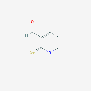 molecular formula C7H7NOSe B189259 N-Methyl-3-formyl-2(1H)-pyridineselenone CAS No. 65823-94-1
