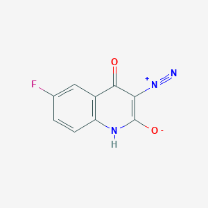 molecular formula C9H4FN3O2 B189261 C.I. Direct Brown 58 CAS No. 6426-59-1