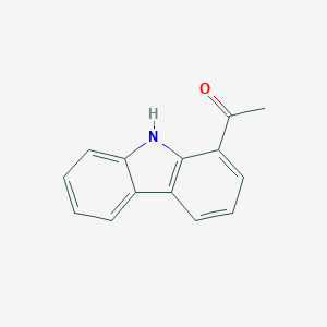 molecular formula C14H11NO B189274 1-(9H-carbazol-1-yl)ethanone CAS No. 23592-69-0
