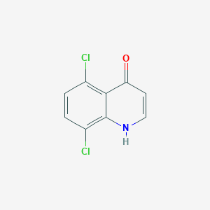 molecular formula C9H5Cl2NO B189283 5,8-Dichloro-4-hydroxyquinoline CAS No. 53790-82-2