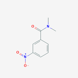 molecular formula C9H10N2O3 B189292 N,N-二甲基-3-硝基苯甲酰胺 CAS No. 7291-02-3