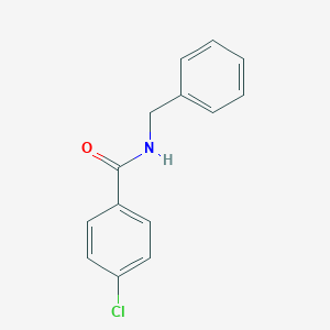 molecular formula C14H12ClNO B189302 N-benzyl-4-chlorobenzamide CAS No. 7461-34-9