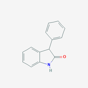 molecular formula C14H11NO B189304 3-Phenyl-oxindole CAS No. 3456-79-9