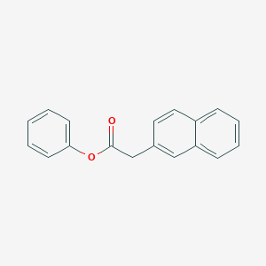 molecular formula C18H14O2 B189306 2-Naphthaleneacetic acid, phenyl ester CAS No. 158535-61-6