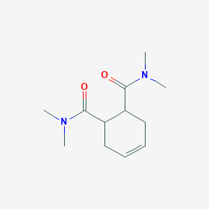 molecular formula C12H20N2O2 B189308 N~1~,N~1~,N~2~,N~2~-tetramethyl-4-cyclohexene-1,2-dicarboxamide CAS No. 39214-27-2