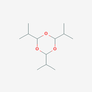 molecular formula C12H24O3 B189310 2,4,6-Triisopropyl-1,3,5-trioxane CAS No. 7580-12-3