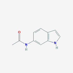 molecular formula C10H10N2O B189319 N-(1H-吲哚-6-基)乙酰胺 CAS No. 171896-30-3