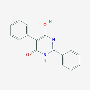 molecular formula C16H12N2O2 B189330 2,5-Diphenyl-4,6-pyrimidinediol CAS No. 29133-86-6