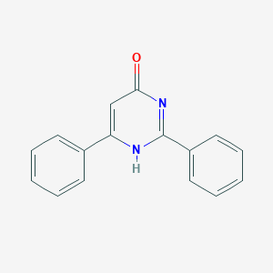 molecular formula C16H12N2O B189332 2,6-Diphenylpyrimidin-4-ol CAS No. 15969-46-7