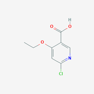 6-Chloro-4-ethoxynicotinic acid