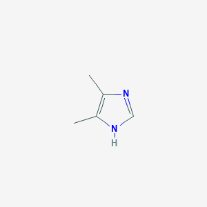 molecular formula C5H8N2 B189356 4,5-二甲基-1H-咪唑 CAS No. 2302-39-8