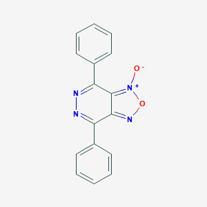 B189358 4,7-Diphenyl[1,2,5]oxadiazolo[3,4-d]pyridazine 1-oxide CAS No. 140410-59-9