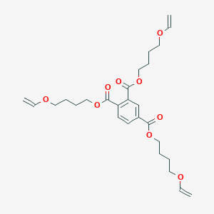 molecular formula C27H36O9 B189359 Tris(4-(vinyloxy)butyl) trimellitate CAS No. 196109-17-8