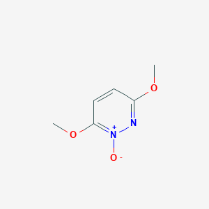 molecular formula C6H8N2O3 B189367 3,6-Dimethoxypyridazine 1-oxide CAS No. 1703-08-8
