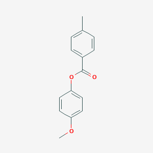 molecular formula C15H14O3 B189375 (4-methoxyphenyl) 4-methylbenzoate CAS No. 5859-41-6