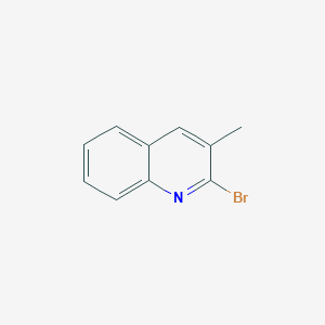 molecular formula C10H8BrN B189378 2-Bromo-3-methylquinoline CAS No. 35740-86-4