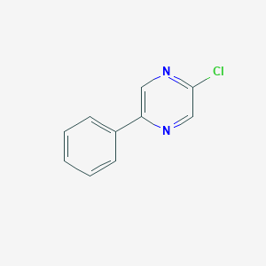 molecular formula C10H7ClN2 B189379 2-氯-5-苯基吡嗪 CAS No. 25844-73-9