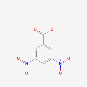 molecular formula C8H6N2O6 B189381 Methyl 3,5-dinitrobenzoate CAS No. 2702-58-1