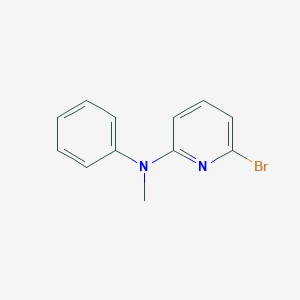 molecular formula C12H11BrN2 B189385 6-bromo-N-methyl-N-phenylpyridin-2-amine CAS No. 25194-53-0