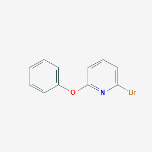 molecular formula C11H8BrNO B189388 2-溴-6-苯氧基吡啶 CAS No. 83247-00-1
