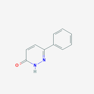 molecular formula C10H8N2O B189393 6-Phenylpyridazin-3(2H)-one CAS No. 2166-31-6