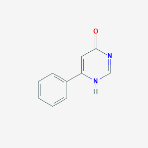 molecular formula C10H8N2O B189394 6-Phenyl-4-pyrimidinol CAS No. 4891-69-4