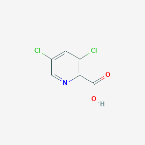 molecular formula C6H3Cl2NO2 B189400 3,5-Dichloro-2-pyridinecarboxylic acid CAS No. 81719-53-1