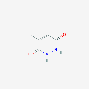 molecular formula C5H6N2O2 B189401 4-甲基吡哒嗪-3,6-二醇 CAS No. 5754-18-7