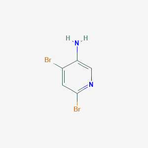 molecular formula C5H4Br2N2 B189411 4,6-Dibromopyridin-3-amine CAS No. 50786-37-3