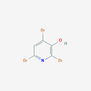 molecular formula C5H2Br3NO B189416 2,4,6-Tribromopyridin-3-ol CAS No. 6602-34-2