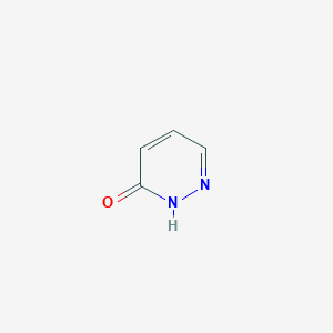 molecular formula C4H4N2O B189419 3(2H)-Pyridazinone CAS No. 504-30-3