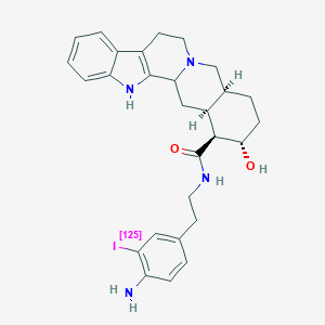 molecular formula C28H33IN4O2 B018942 I-Rau-papc CAS No. 102606-26-8
