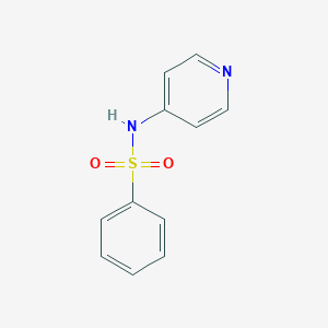 molecular formula C11H10N2O2S B189424 N-4-Pyridylbenzenesulfonamide CAS No. 15309-85-0