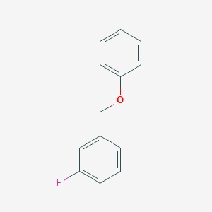 molecular formula C13H11FO B189442 3-Fluorobenzyloxybenzene CAS No. 19962-21-1