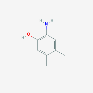 B189449 2-Amino-4,5-dimethylphenol CAS No. 6623-41-2